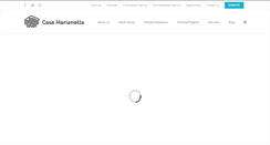 Desktop Screenshot of casamarianella.org